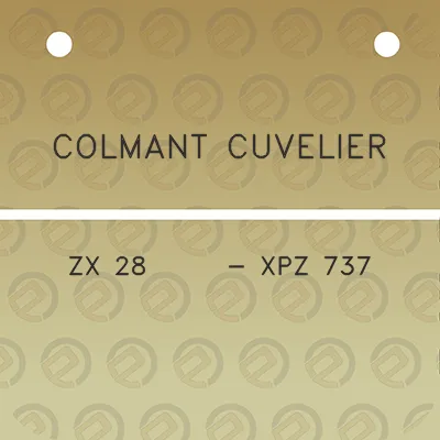 colmant-cuvelier-zx-28-xpz-737