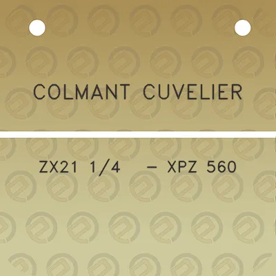 colmant-cuvelier-zx21-14-xpz-560