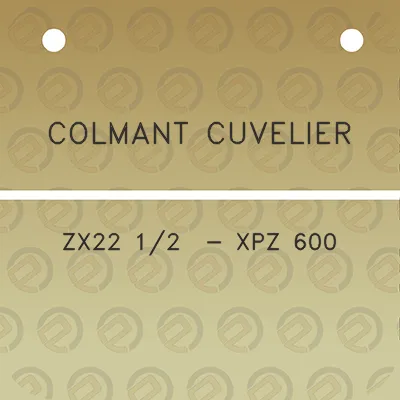 colmant-cuvelier-zx22-12-xpz-600