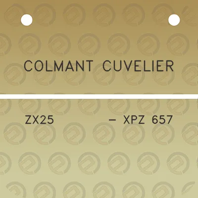 colmant-cuvelier-zx25-xpz-657