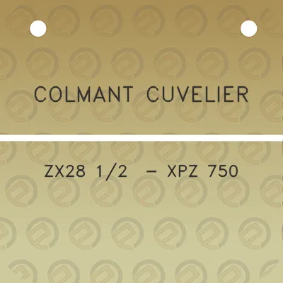 colmant-cuvelier-zx28-12-xpz-750