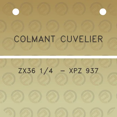 colmant-cuvelier-zx36-14-xpz-937