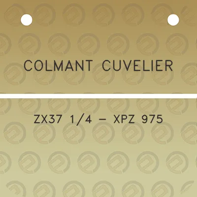 colmant-cuvelier-zx37-14-xpz-975