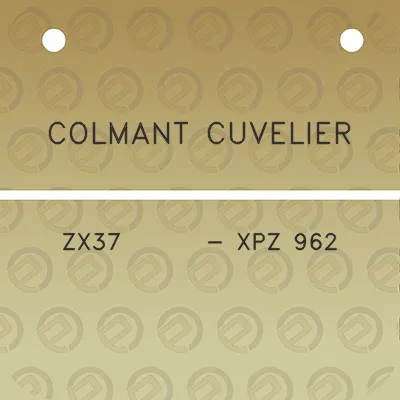 colmant-cuvelier-zx37-xpz-962