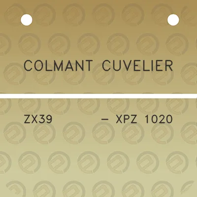 colmant-cuvelier-zx39-xpz-1020