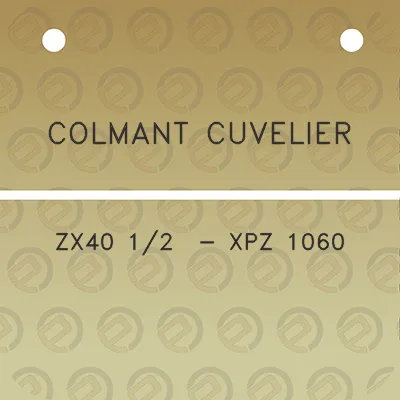 colmant-cuvelier-zx40-12-xpz-1060