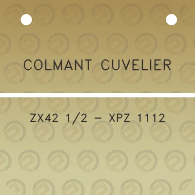 colmant-cuvelier-zx42-12-xpz-1112