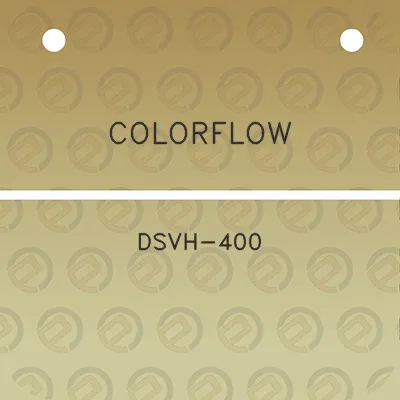 colorflow-dsvh-400