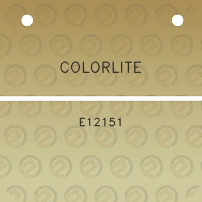 colorlite-e12151