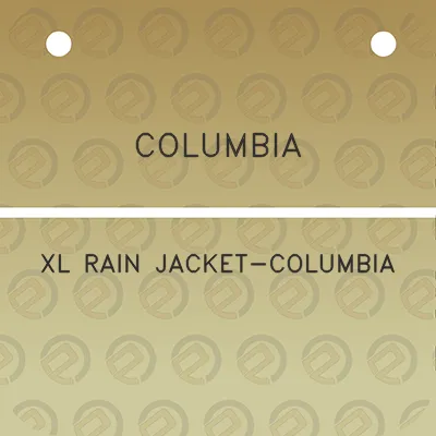 columbia-xl-rain-jacket-columbia