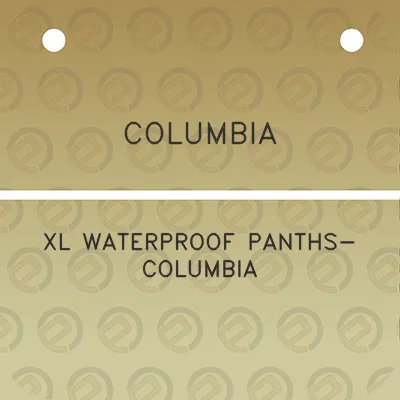 columbia-xl-waterproof-panths-columbia