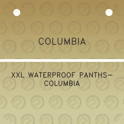 columbia-xxl-waterproof-panths-columbia