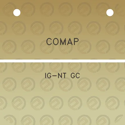 comap-ig-nt-gc