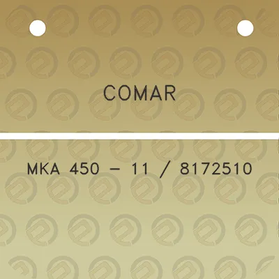 comar-mka-450-11-8172510