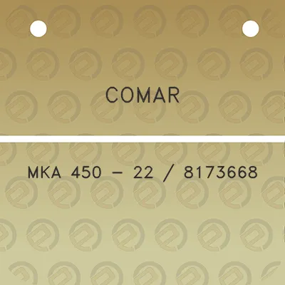 comar-mka-450-22-8173668