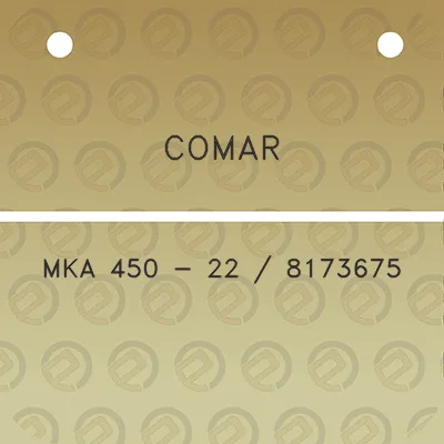 comar-mka-450-22-8173675