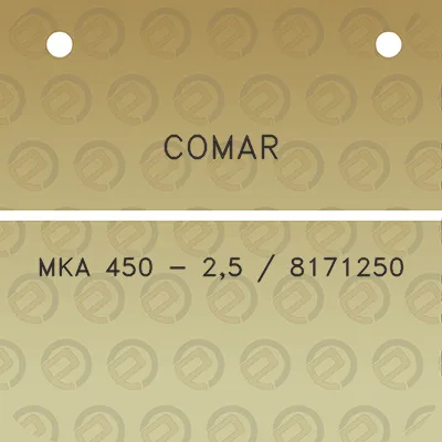 comar-mka-450-25-8171250