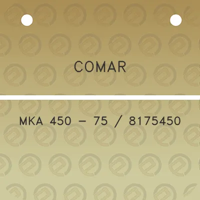 comar-mka-450-75-8175450