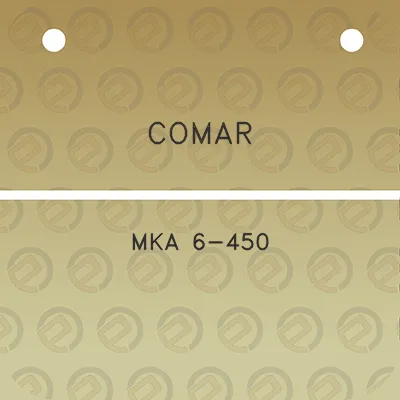 comar-mka-6-450