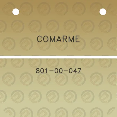 comarme-801-00-047