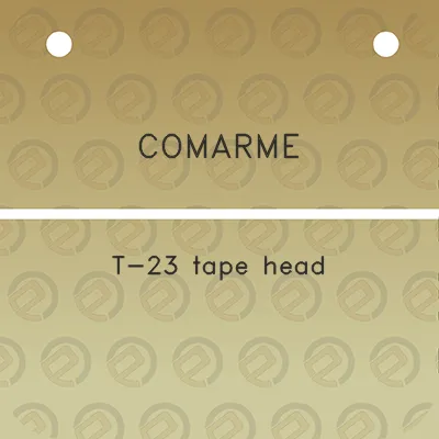 comarme-t-23-tape-head