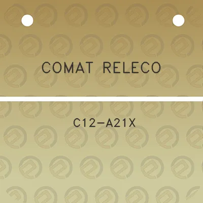 comat-releco-c12-a21x