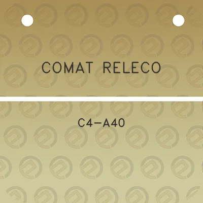 comat-releco-c4-a40