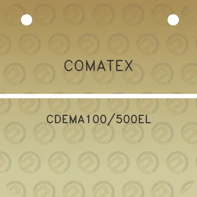 comatex-cdema100500el