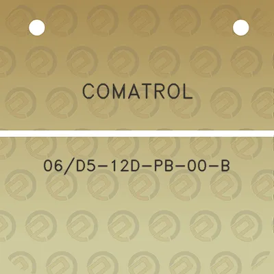 comatrol-06d5-12d-pb-00-b