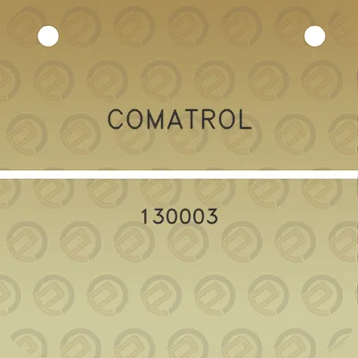 comatrol-130003