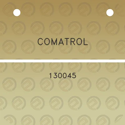 comatrol-130045