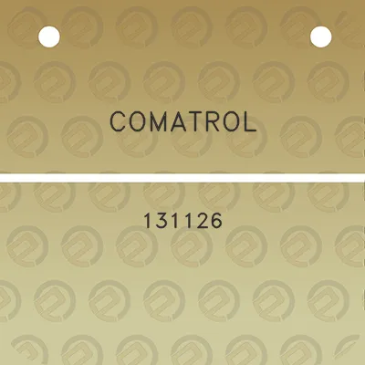 comatrol-131126