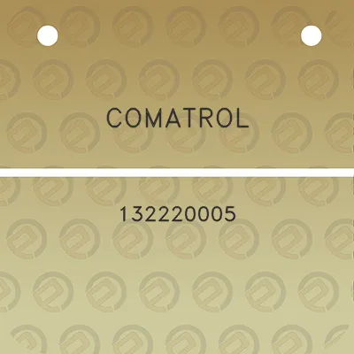 comatrol-132220005