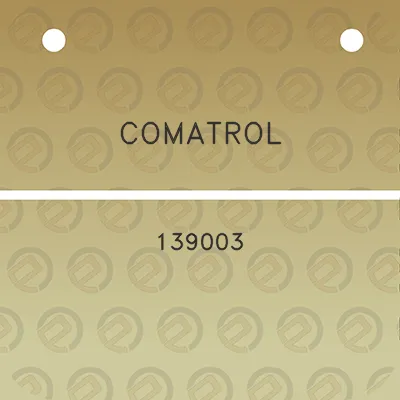 comatrol-139003