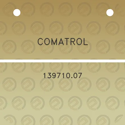 comatrol-13971007