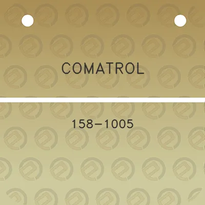 comatrol-158-1005