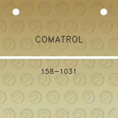 comatrol-158-1031