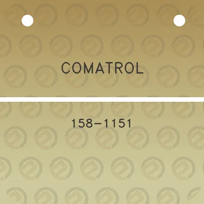 comatrol-158-1151