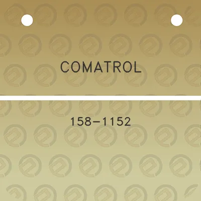 comatrol-158-1152