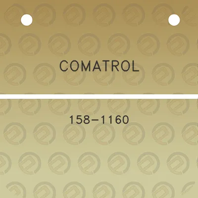 comatrol-158-1160