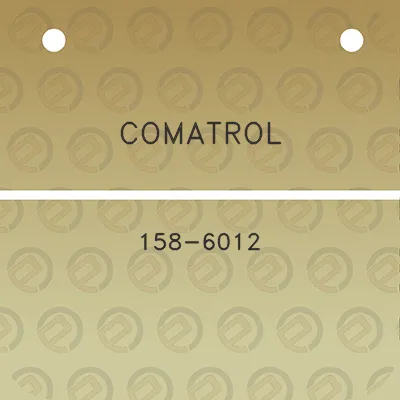 comatrol-158-6012