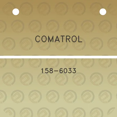 comatrol-158-6033