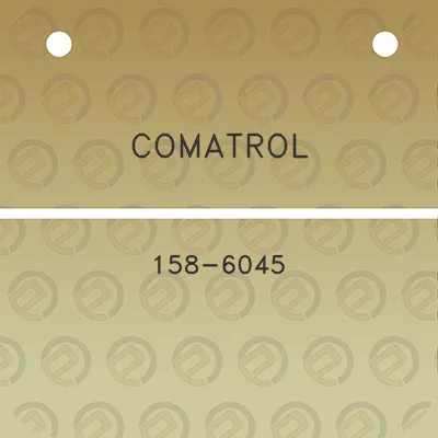 comatrol-158-6045