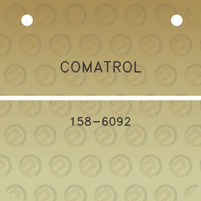 comatrol-158-6092