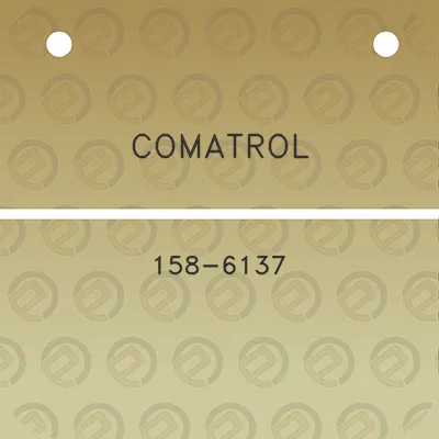 comatrol-158-6137