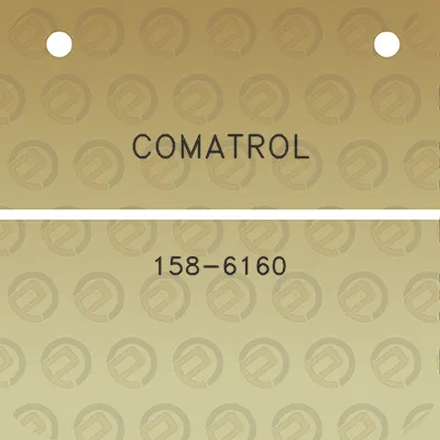 comatrol-158-6160