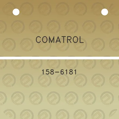 comatrol-158-6181