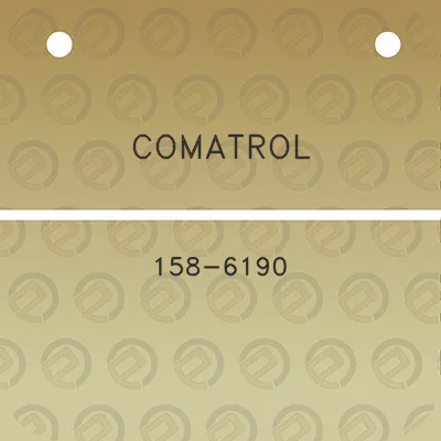 comatrol-158-6190