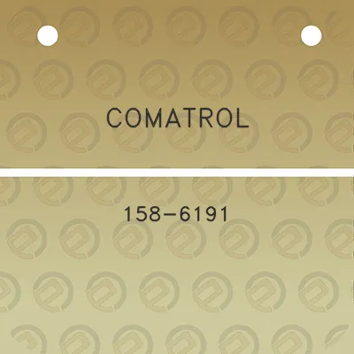 comatrol-158-6191