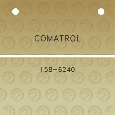 comatrol-158-6240